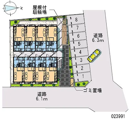 宇都宮市幸町 月極駐車場